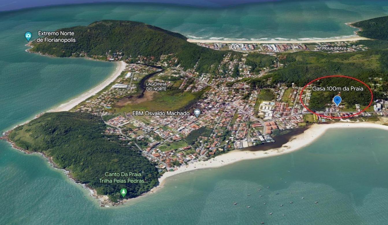 Otima Casa Para 10 Pessoas /Menos De 100M Da Praia Βίλα Florianópolis Εξωτερικό φωτογραφία